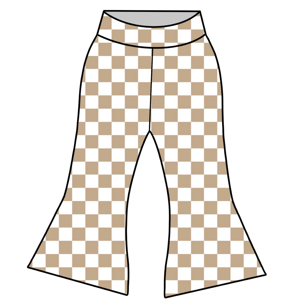 Beige Checkers Custom Items