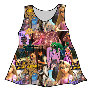 Rapunzel Collage Custom Items