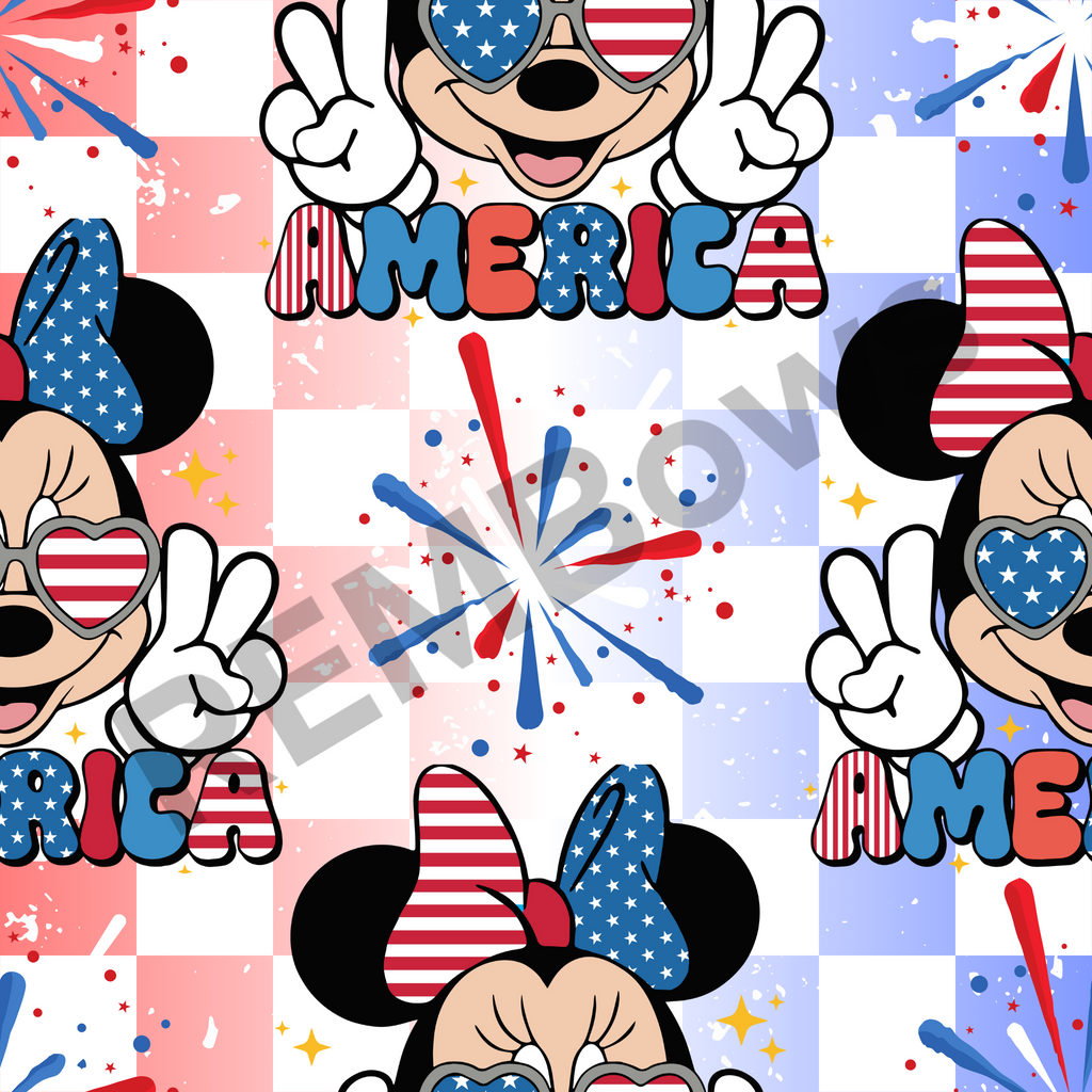American Minnie Custom Items
