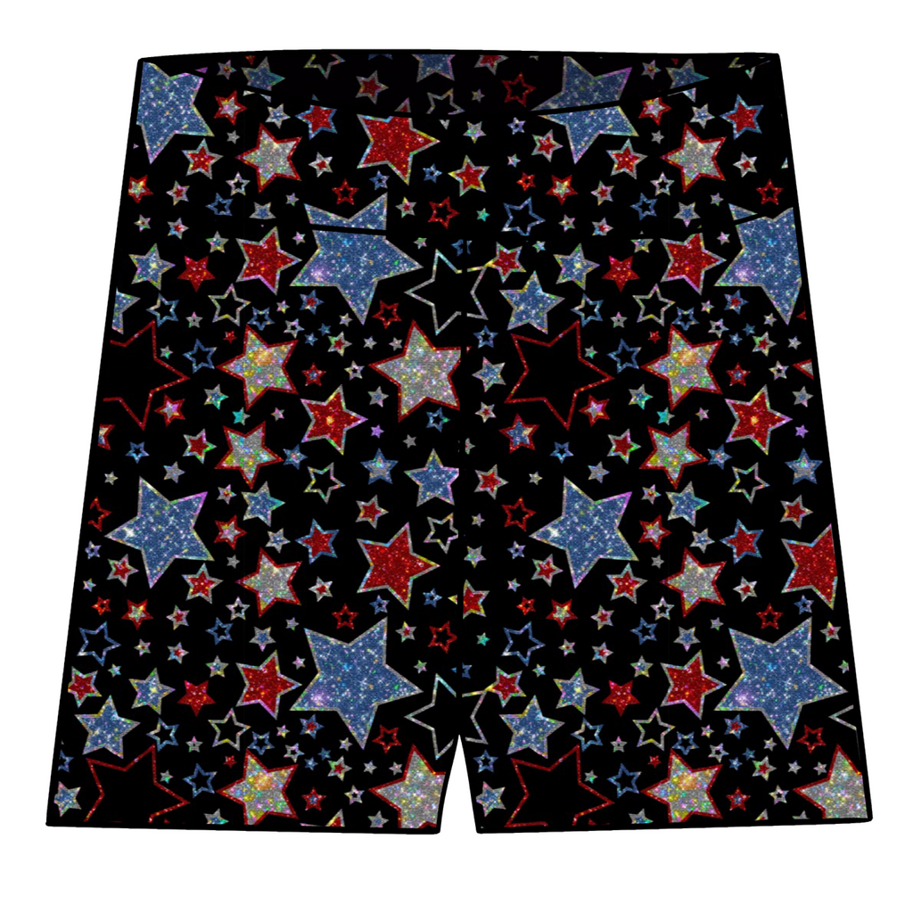 Black Sparkle Stars Custom Items