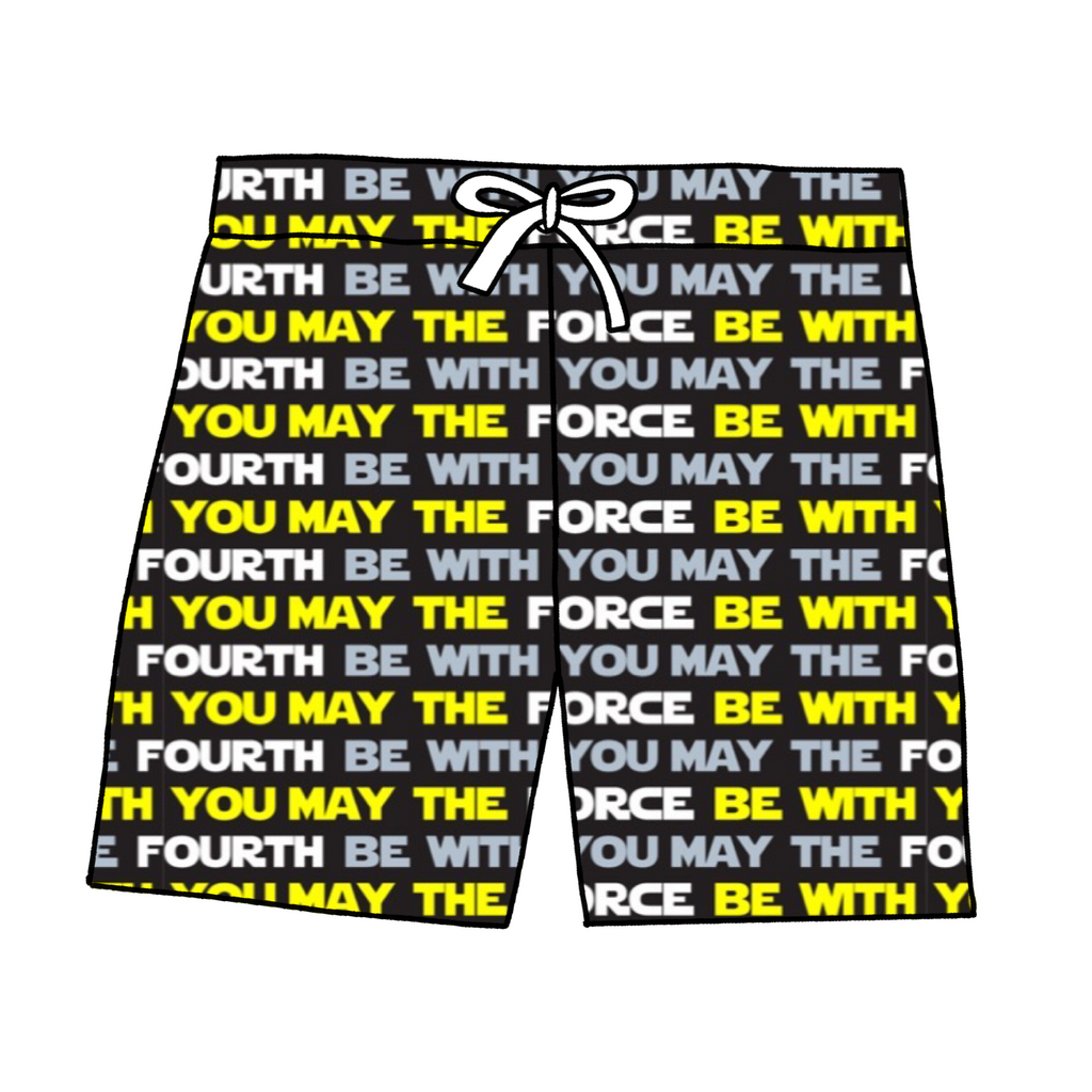 Yellow May The Force Custom Items