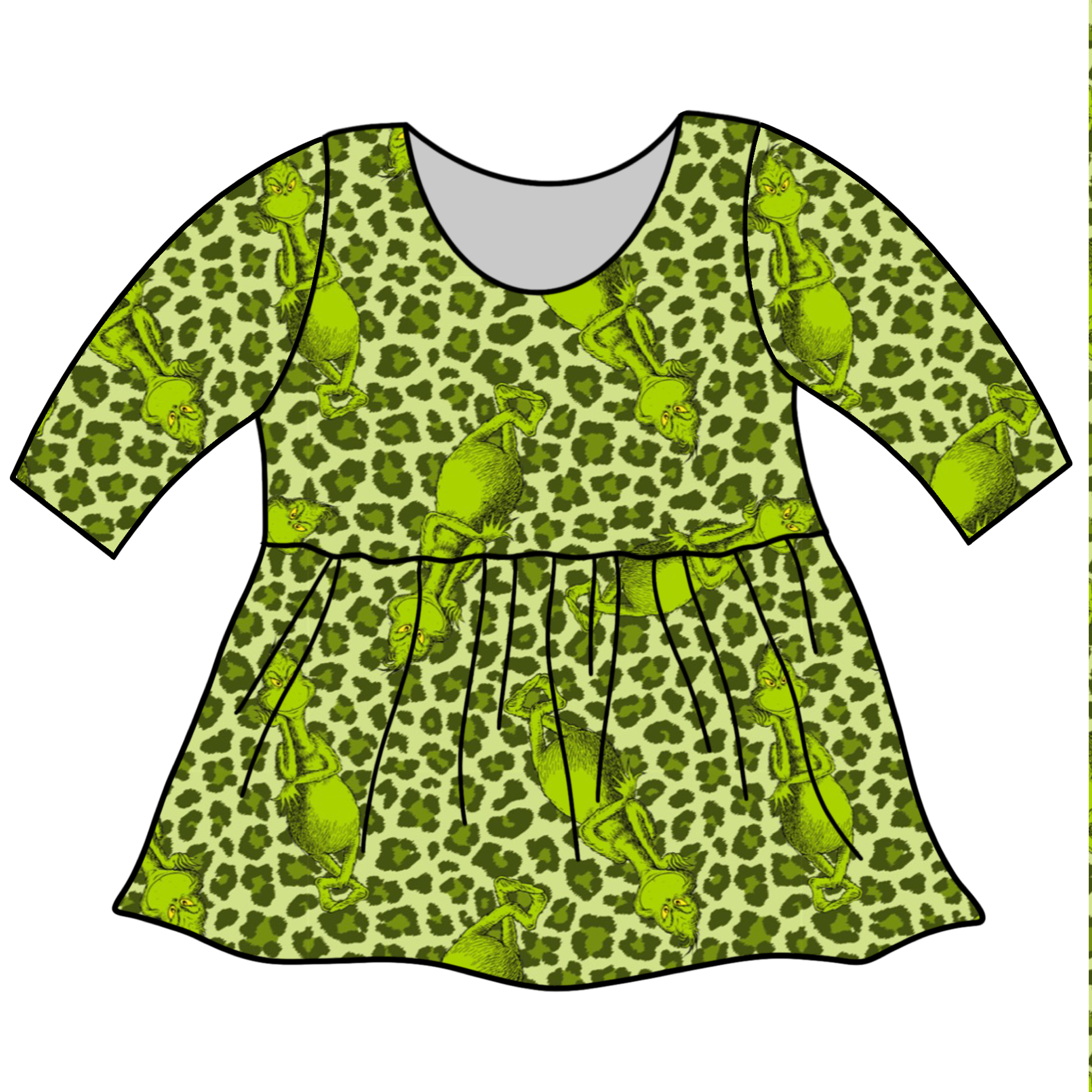 Cheetah Green Guy & Friends Custom Items
