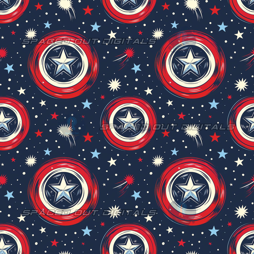 Captain America Stars Custom Items