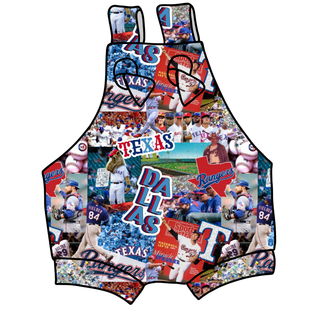Texas Rangers Collage Custom Items