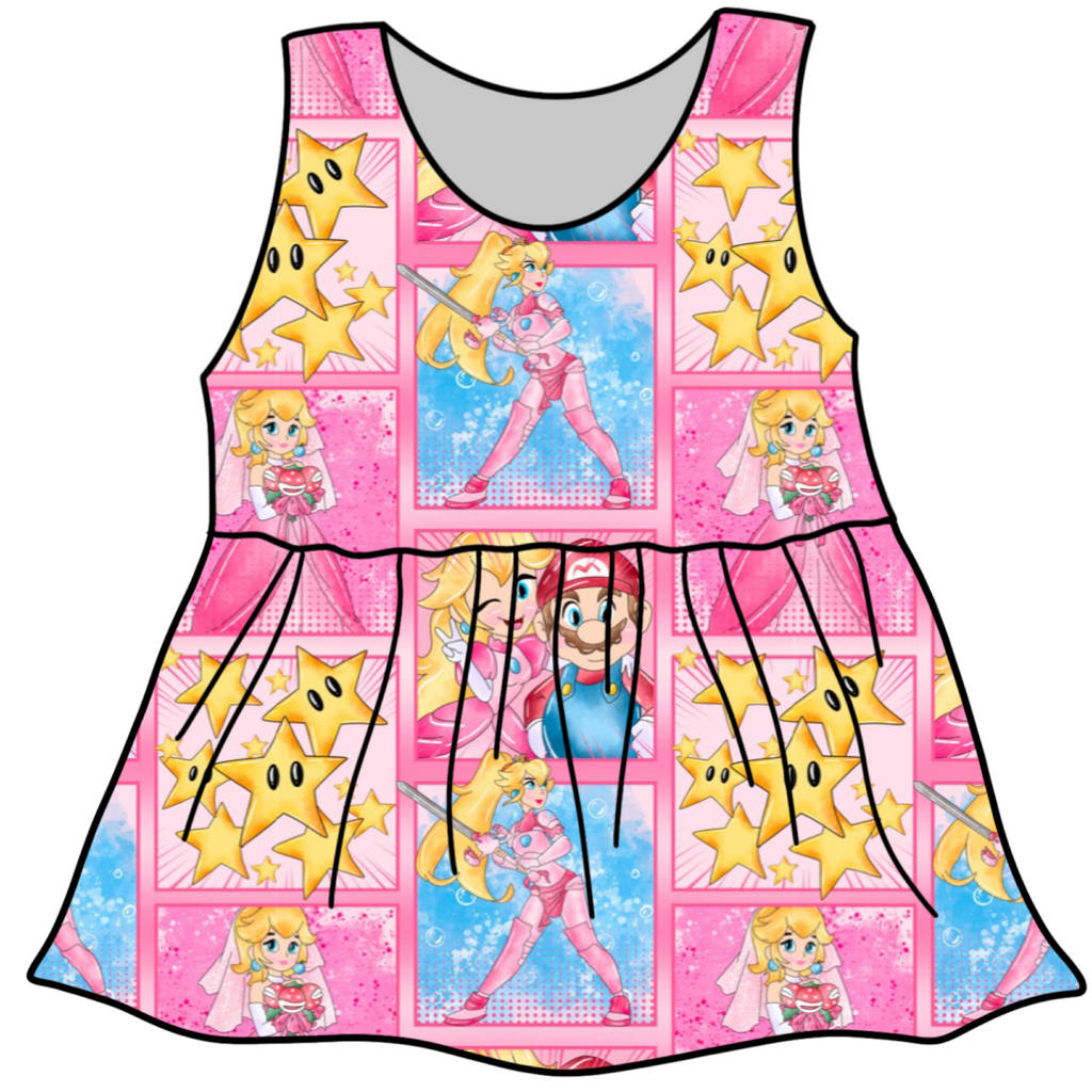 Princess Peach Comic Custom Items