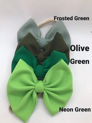 Solid Bows (Big Bows, Little Bows, Piggies)