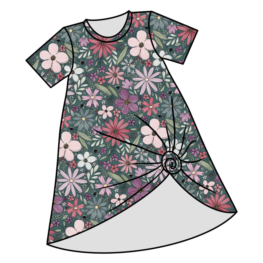 Hand Drawn Floral Clothing