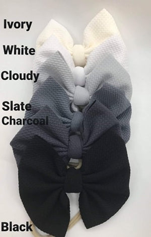 Solid Bows (Big Bows, Little Bows, Piggies)