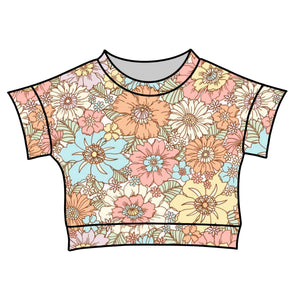Pastel Hand Drawn Floral Clothing