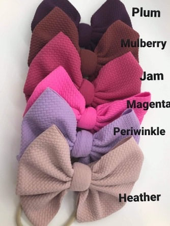 Solid Bows (Big Bows, Little Bows, Piggies)