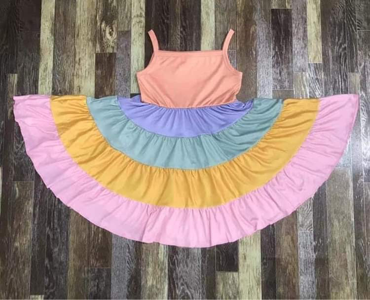 Pastel Twirl Dress
