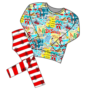 Suess Books (multiple clothing options)