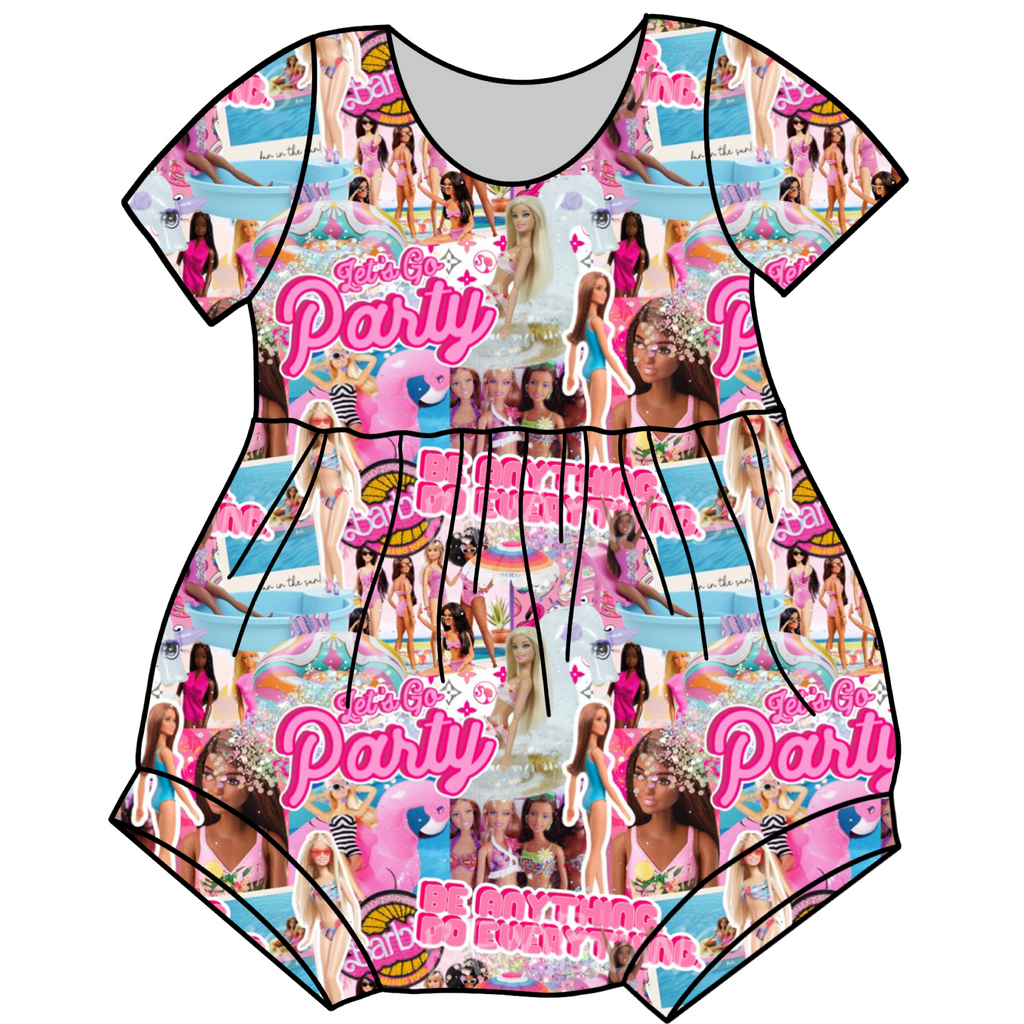 Lets Go Party Barbie Clothing